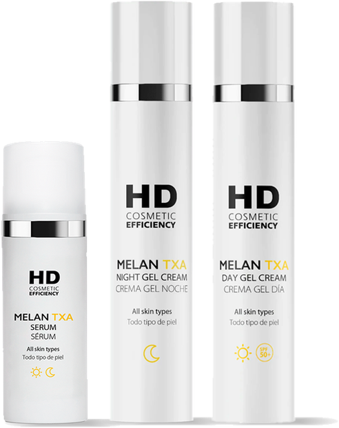 Línea Melan TXA de HD Cosmetic Efficiency